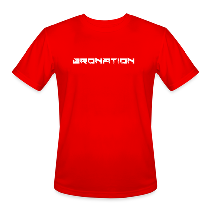 AlphaBroVR Men’s Moisture Wicking Performance T-Shirt - red