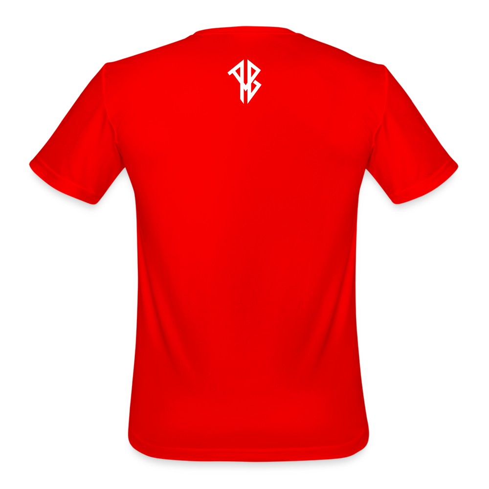AlphaBroVR Men’s Moisture Wicking Performance T-Shirt - red