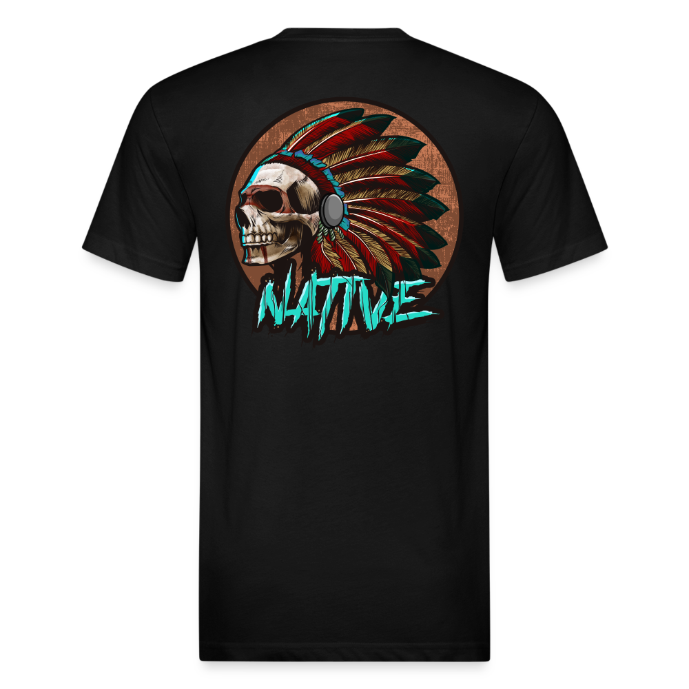 Native Fitted T-Shirt - black