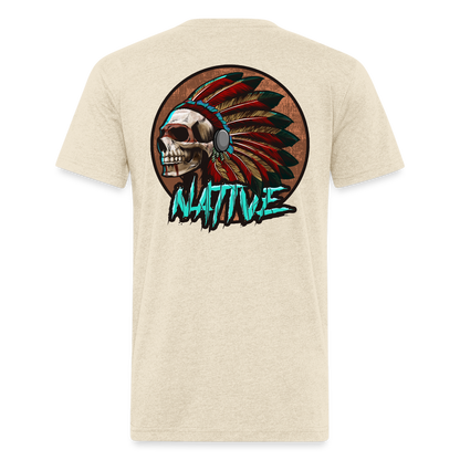 Native Fitted T-Shirt - heather cream