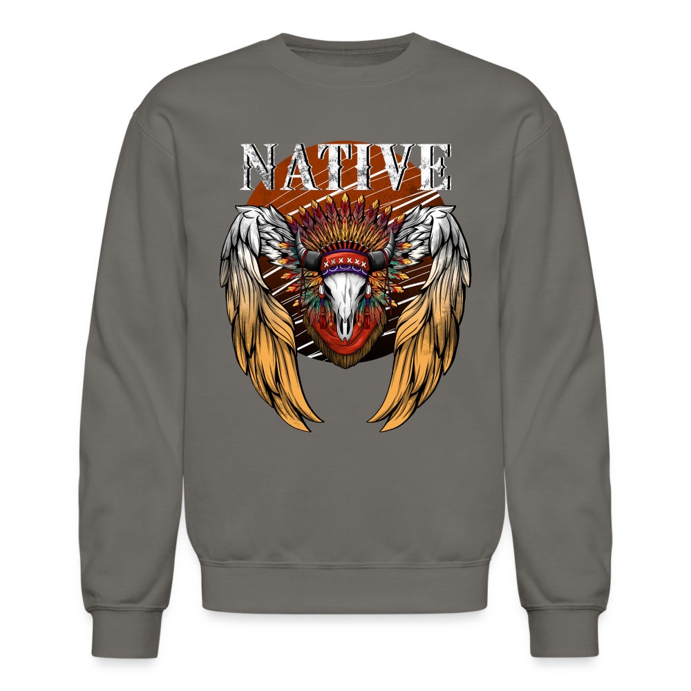 Native Crewneck Sweatshirt - asphalt gray
