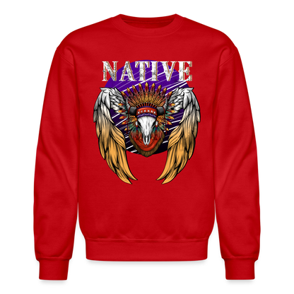 Native Crewneck Sweatshirt - red