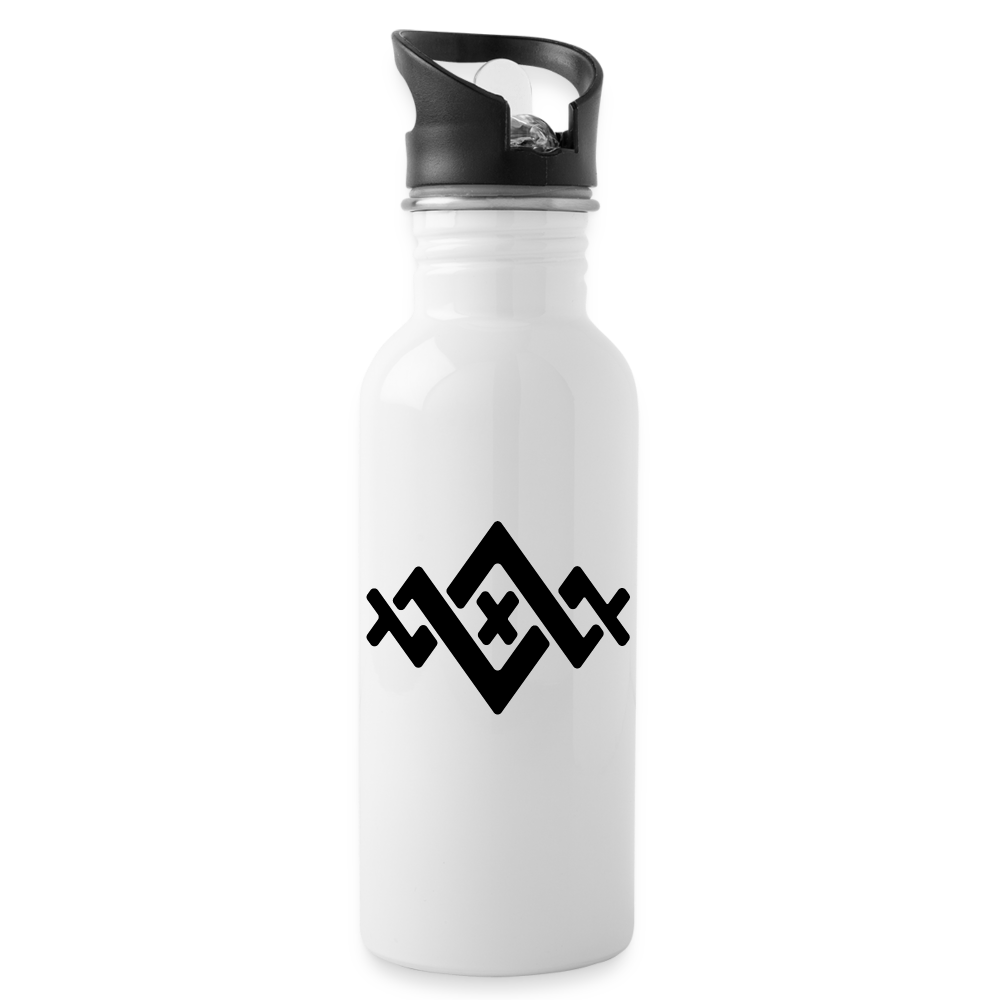 Stainless Steel Water Bottle - white