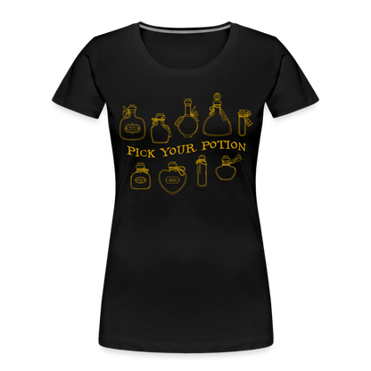 GU 'Potion'  Women’s Premium Organic T-Shirt - black