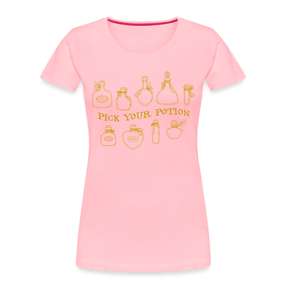 GU 'Potion'  Women’s Premium Organic T-Shirt - pink