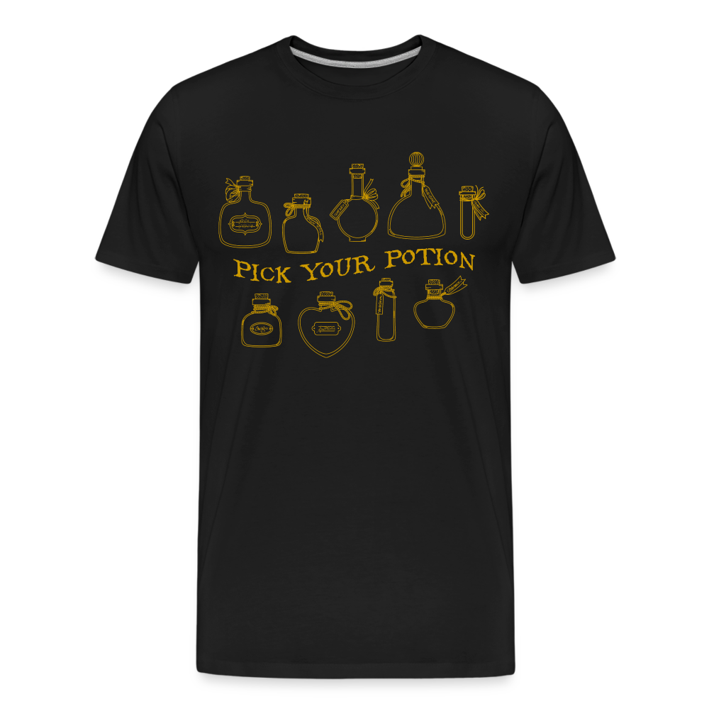 GU 'Potion'  Men’s Premium Organic T-Shirt - black