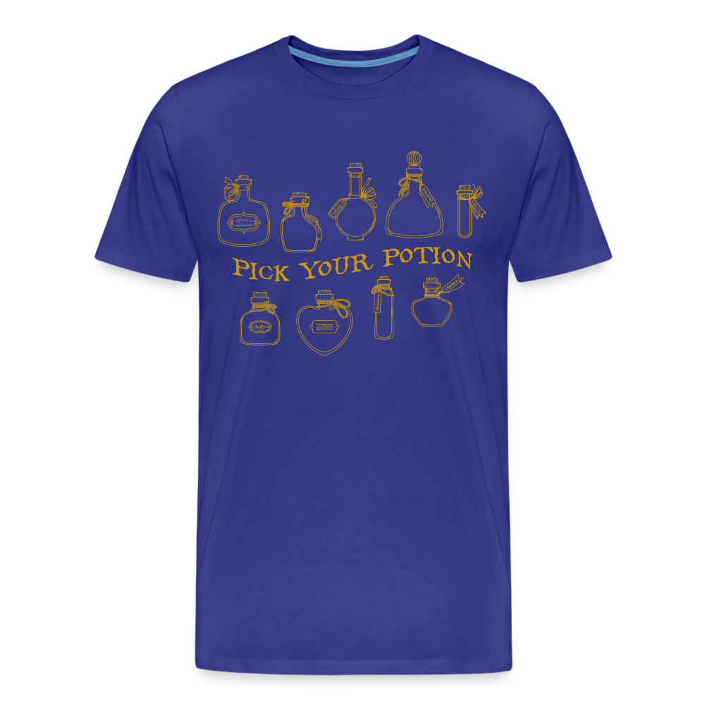 GU 'Potion'  Men’s Premium Organic T-Shirt - royal blue