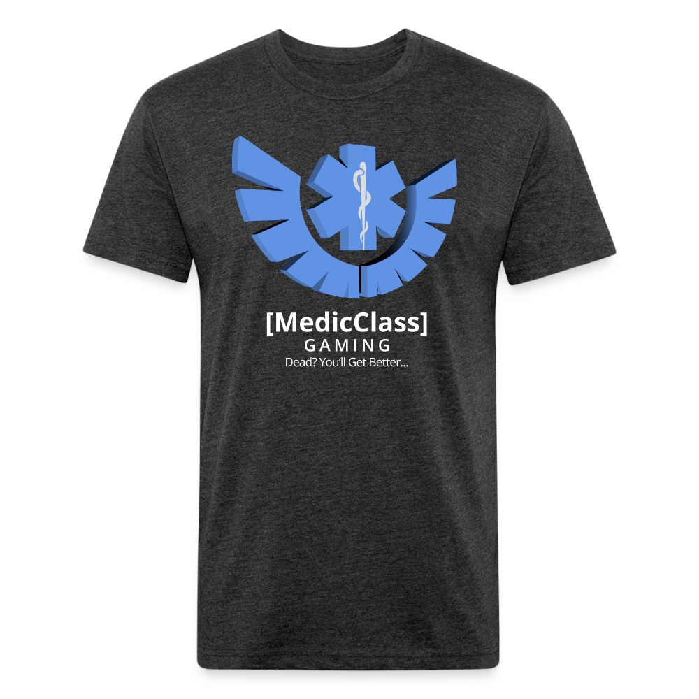 MedicClass Gaming Fitted T-Shirt - heather black