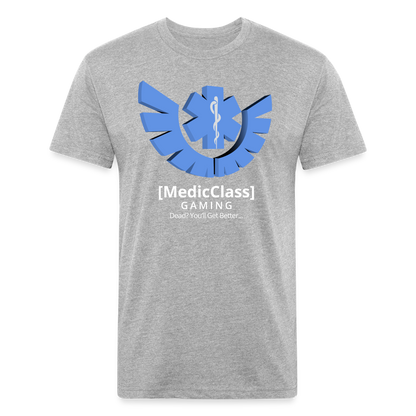 MedicClass Gaming Fitted T-Shirt - heather gray
