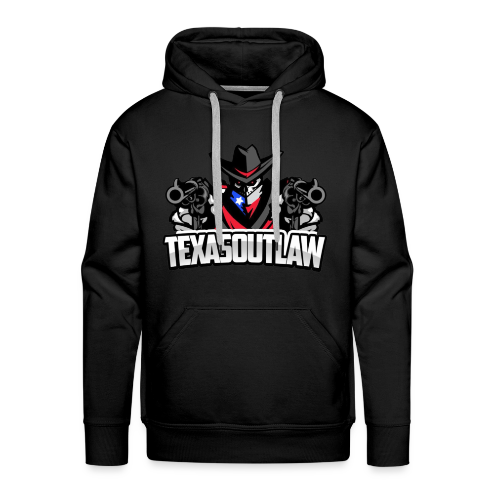 Texas Outlaw Men’s Premium Hoodie - black