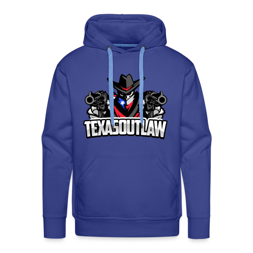 Texas Outlaw Men’s Premium Hoodie - royal blue