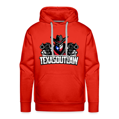 Texas Outlaw Men’s Premium Hoodie - red