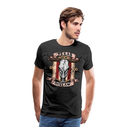 Texas Outlaw Men's Premium T-Shirt - black