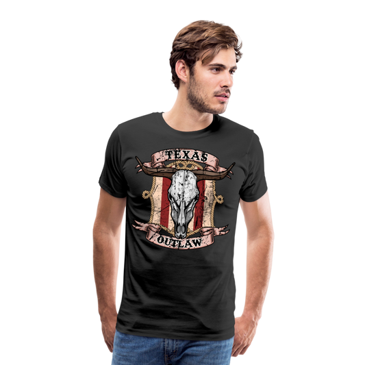 Texas Outlaw Men's Premium T-Shirt - black
