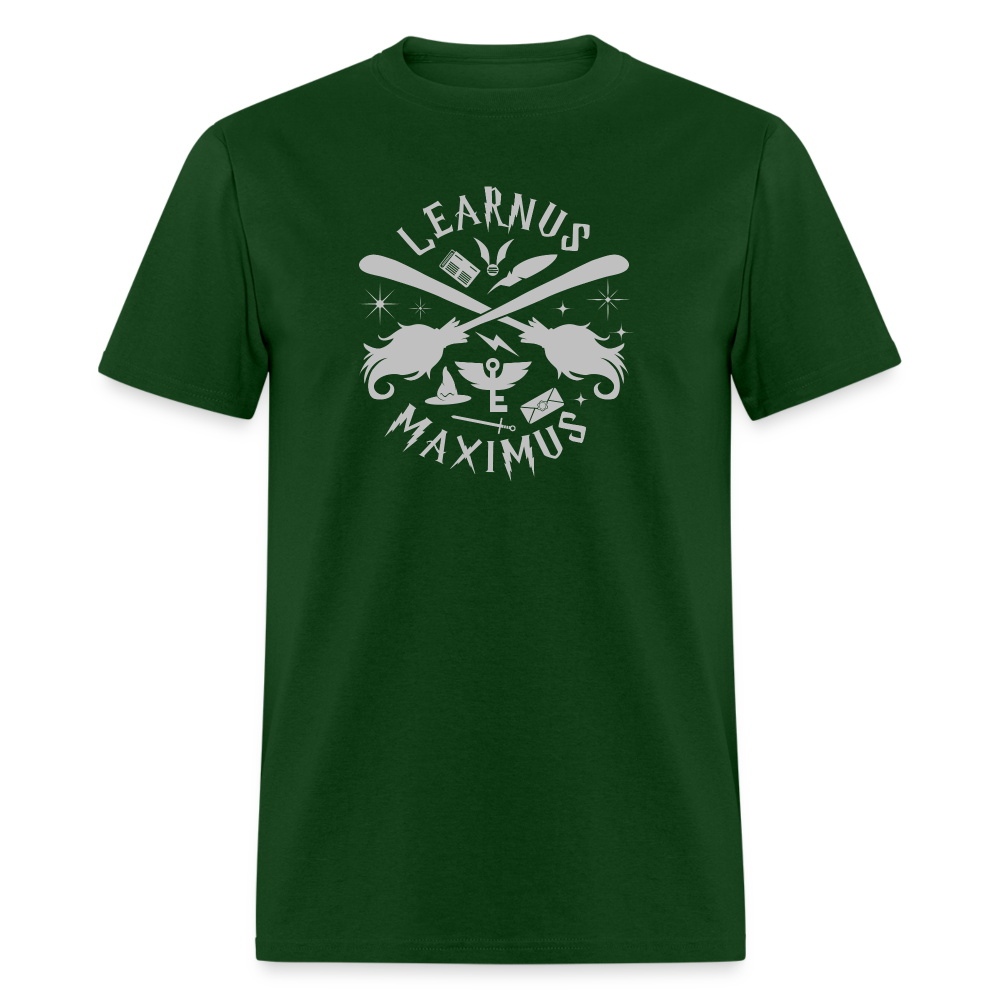 Adult Green Learnus Maximus T-Shirt - forest green
