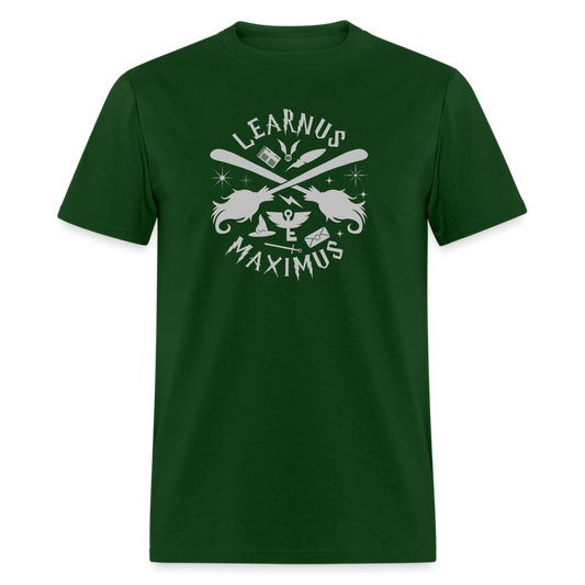 Adult Green Learnus Maximus T-Shirt - forest green