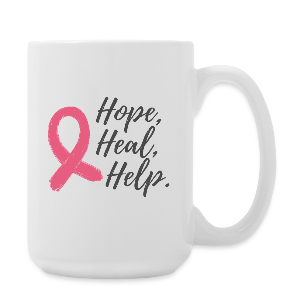 GU 'Hope Heal Help' 15 oz Mug - white