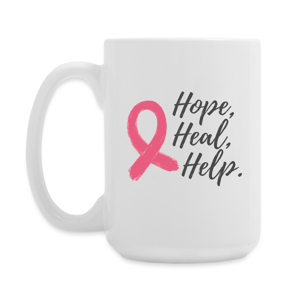 GU 'Hope Heal Help' 15 oz Mug - white