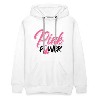 GU 'Pink Power' Premium Hoodie - white