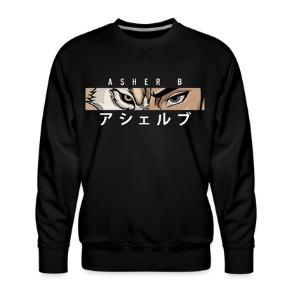 Asher B Men’s Premium Sweatshirt - black