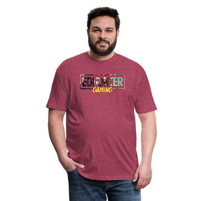 Ed Hunter Gaming Fitted T-Shirt - heather burgundy