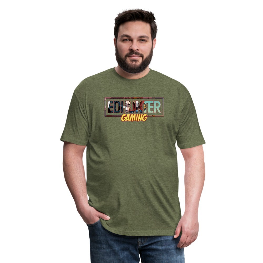 Ed Hunter Gaming Fitted T-Shirt - heather military green