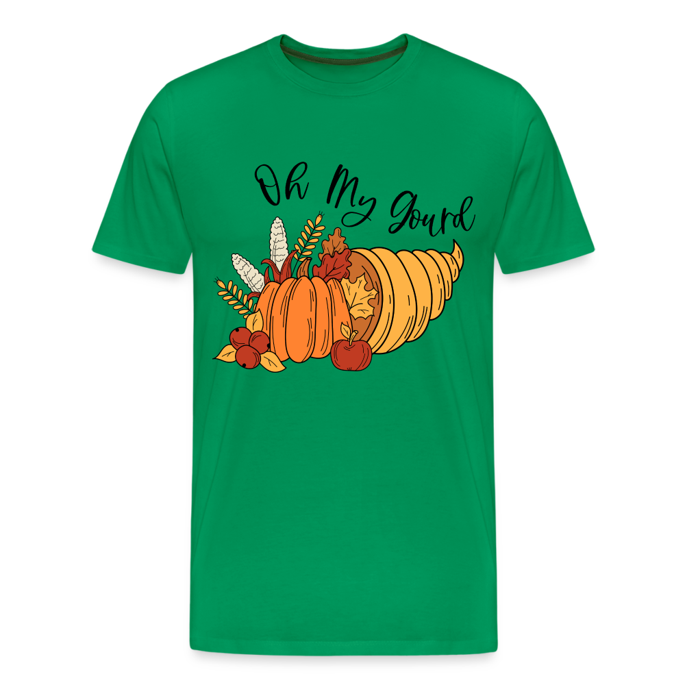 GU 'Oh My Gourd' Unisex Premium T-Shirt - kelly green