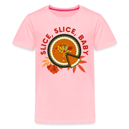GU 'Slice, Slice, Baby' Youth Premium T-Shirt - pink