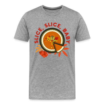 GU 'Slice, Slice, Baby' Unisex Premium T-Shirt - heather gray