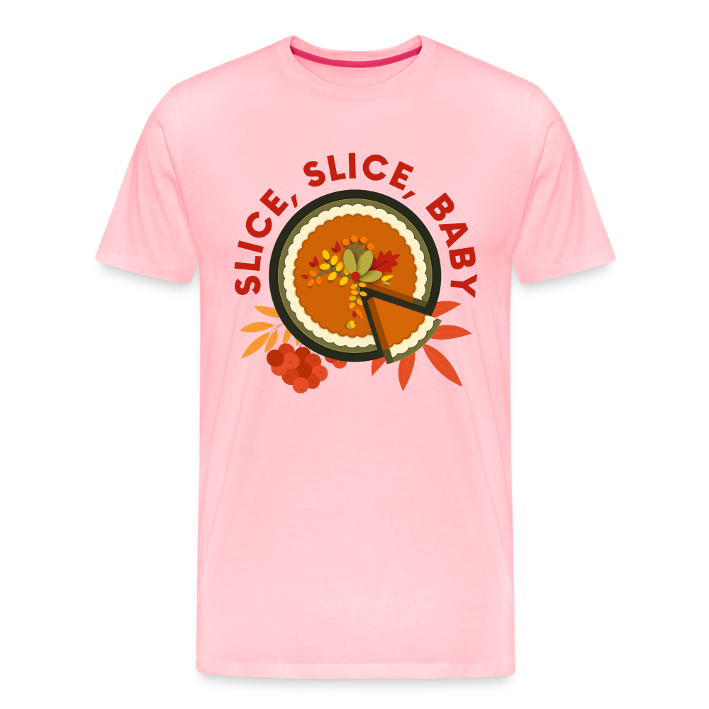 GU 'Slice, Slice, Baby' Unisex Premium T-Shirt - pink
