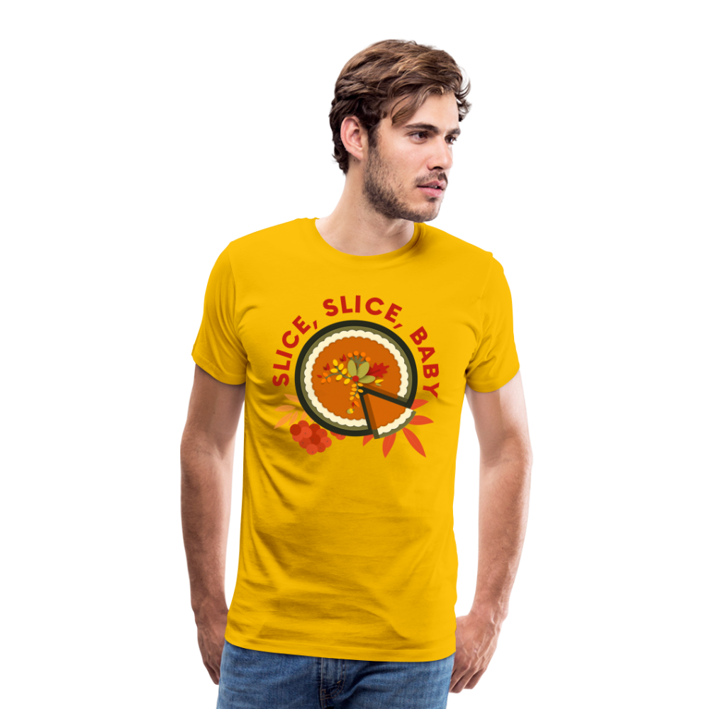 GU 'Slice, Slice, Baby' Unisex Premium T-Shirt - sun yellow