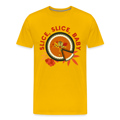GU 'Slice, Slice, Baby' Unisex Premium T-Shirt - sun yellow