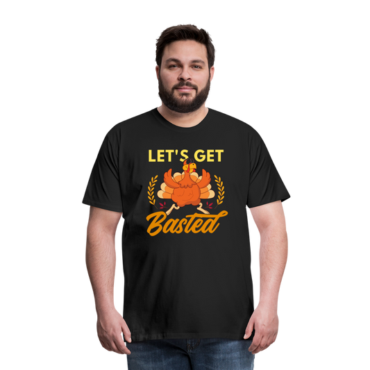 GU 'Let's Get Basted' Unisex Premium T-Shirt - black
