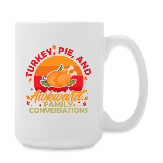 GU 'Turkey and Pie' 15 oz Mug - white