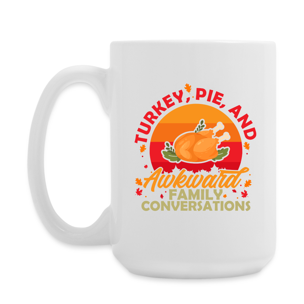 GU 'Turkey and Pie' 15 oz Mug - white