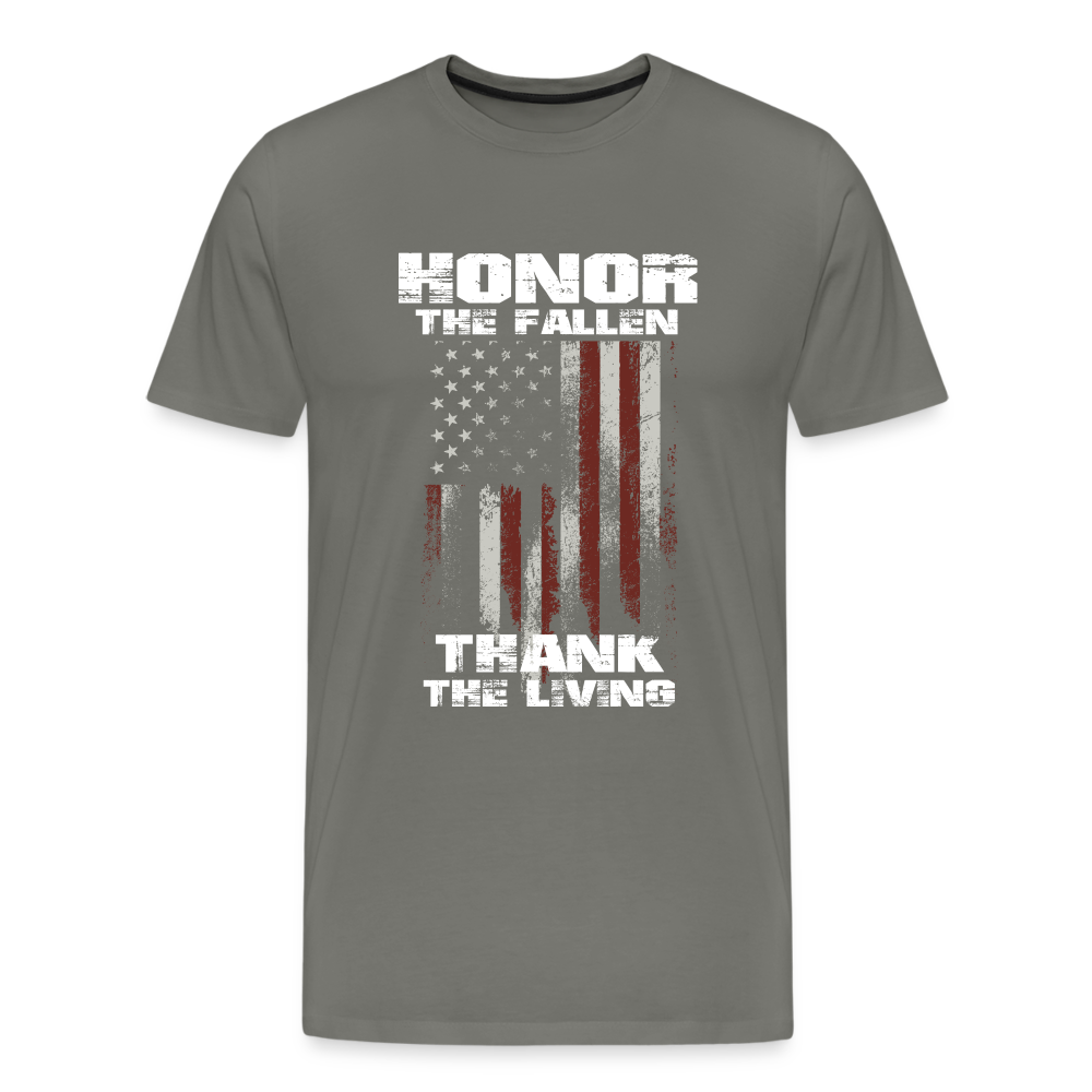 Honor' Unisex Premium T-Shirt - asphalt gray