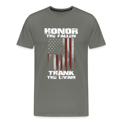 Honor' Unisex Premium T-Shirt - asphalt gray