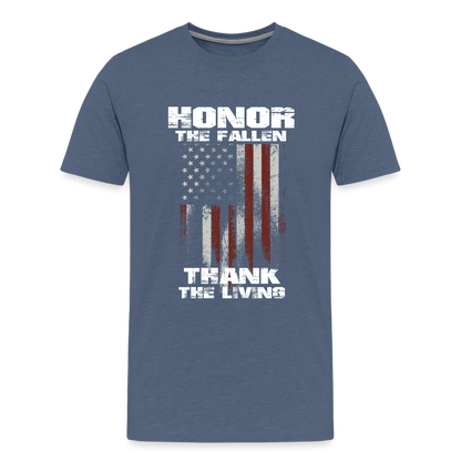 Honor' Unisex Premium T-Shirt - heather blue