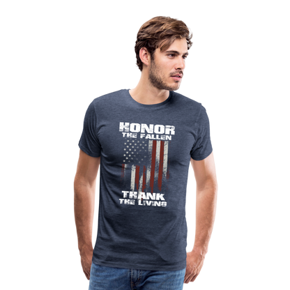 Honor' Unisex Premium T-Shirt - heather blue