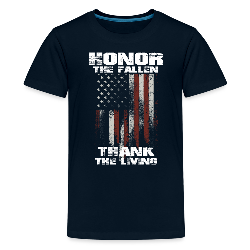 GU 'Honor' Youth Premium T-Shirt - deep navy