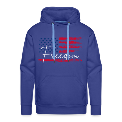 GU 'Freedom' Unisex Premium Hoodie - royal blue