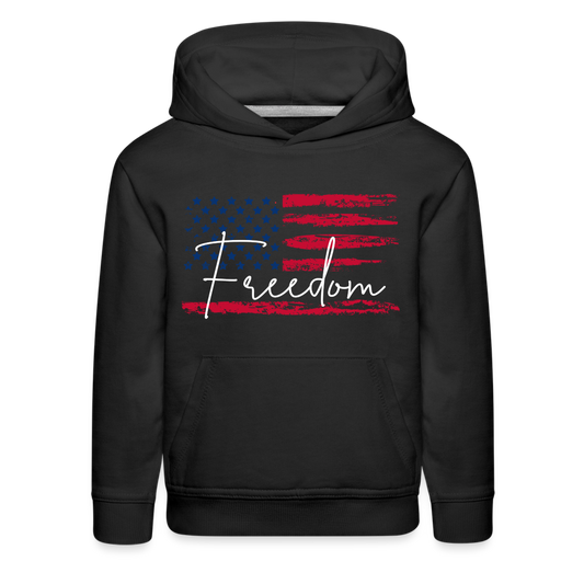 GU 'Freedom' Youth Premium Hoodie - black