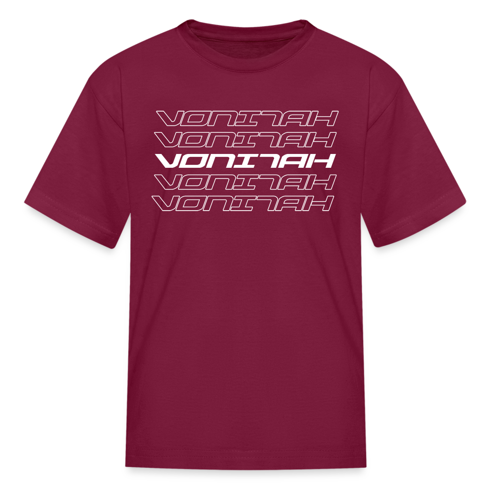 Vonitah Youth T-Shirt - burgundy