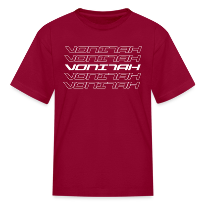 Vonitah Youth T-Shirt - dark red