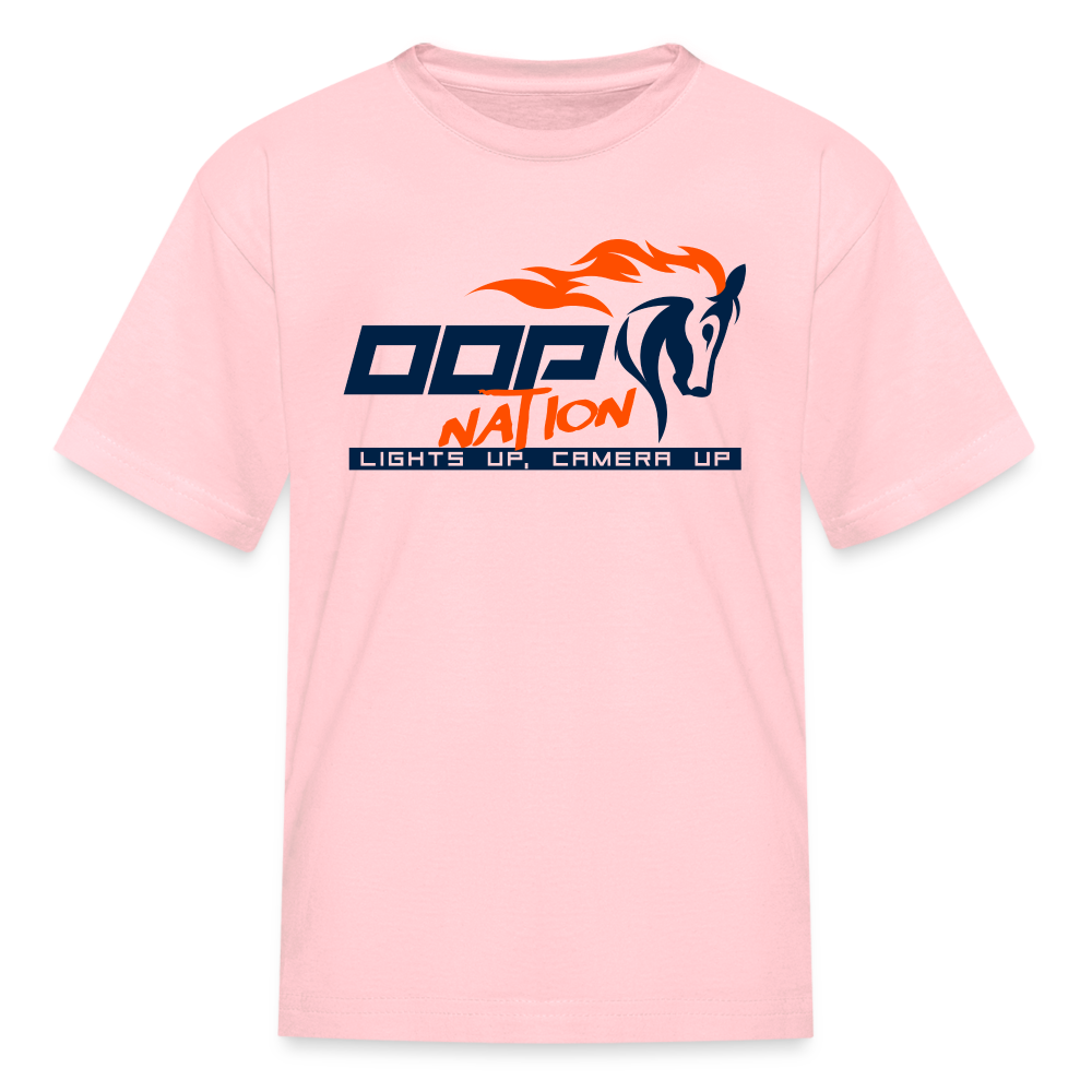 Oop Nation Youth T-Shirt - pink