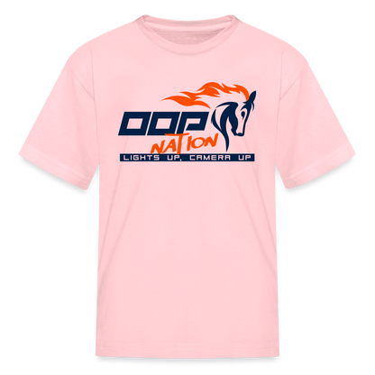 Oop Nation Youth T-Shirt - pink