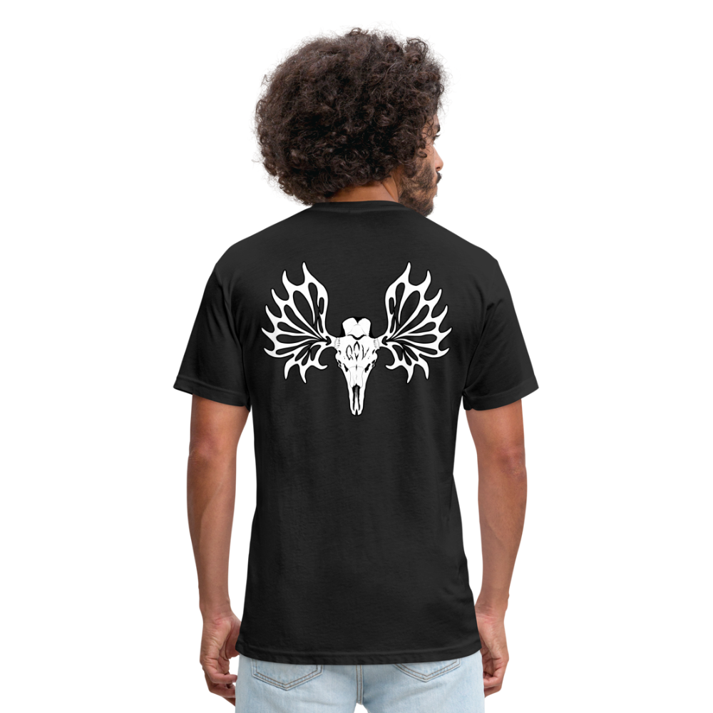 Adult Queen of Vikings 'Ancient Beast' Fitted T-Shirt - black