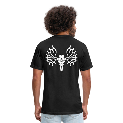 Adult Queen of Vikings 'Ancient Beast' Fitted T-Shirt - black