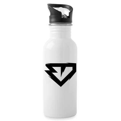 RickyShredz Stainless Steel Water Bottle - white