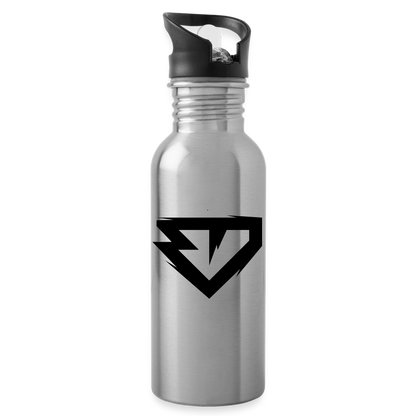 RickyShredz Stainless Steel Water Bottle - silver